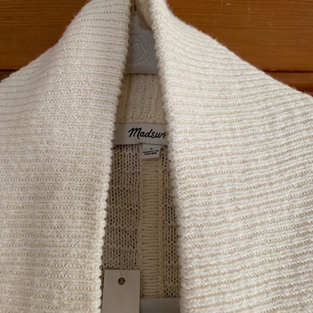 NWT Madewell Cocoon Sweater Size Large - Picture 7 of 8